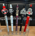 Dog Lover Beaded Pen Paw Print Pen Dog Mom Gift Dog Themed Pen Pet Lover Gift Vet Tech Present Dog Lover Gift for Women Cute Decorative Pen