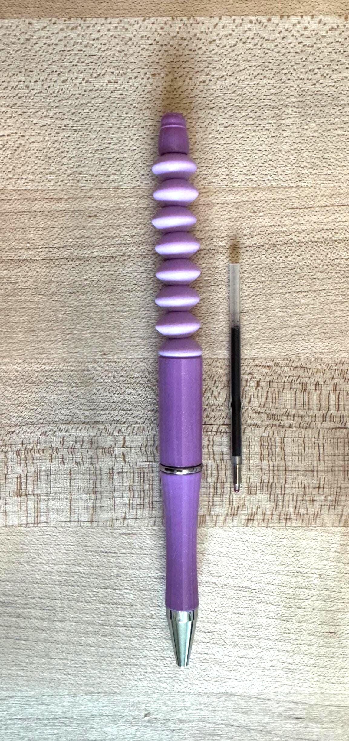 Colorful Fidget Pen Set For Teacher Appreciation, Unique Gift Pens With Silicone Beads, Fun School Supplies